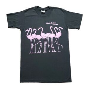 Vintage 90s Busch Gardens FL Flamingos Sz Medium Single Stitch USA Made T-Shirt